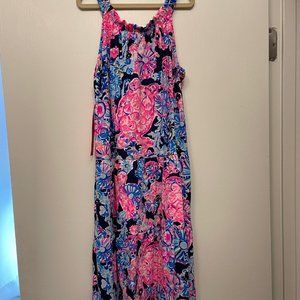 NWT Lilly Pulitzer Mini Loro Dress girls size XL